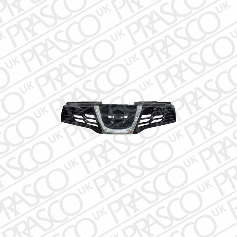 NISSAN QASHQAI / QASHQAI +2 I 2006-2013 MPV Grille Black With Chrome Moulding Not For Vehicles With Front Camera Fitted