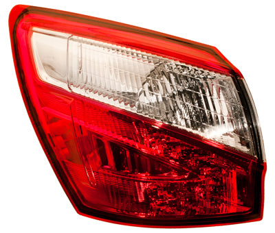 NISSAN QASHQAI / QASHQAI +2 I 2006-2013 MPV Rear Light Outer With LED Left Hand