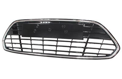 FORD MONDEO IV 2007-2014 ESTATE Front Bumper Grille Centre Black With Chrome Moulding