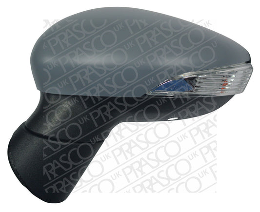 FORD FIESTA MK VI 2008-2017 Door Mirror Electric Manual Fold Primed 10H/5P Left Hand