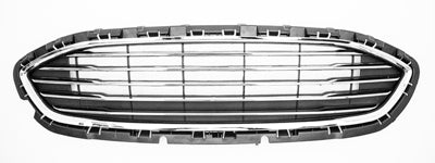 FORD FIESTA MK VII 2017- Front Grille Black/Chrome Diesel Titanium