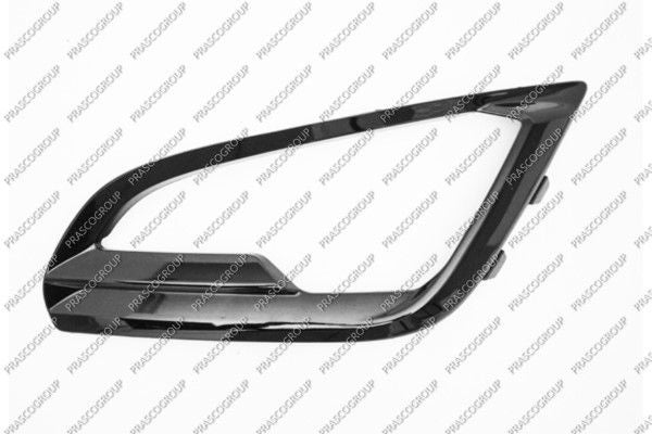 FORD ECOSPORT YEARS 01/09/2011- CLOSED OFF-ROAD VEHICLE Fog Lamp Bezel (Gloss Black) Left Hand