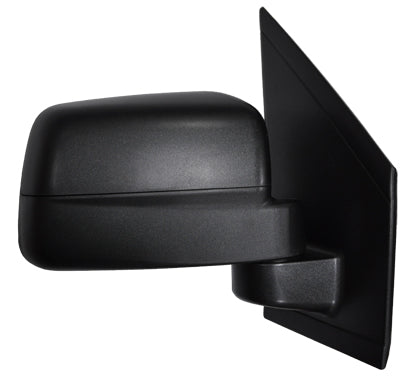 FORD TRANSIT CONNECT 2002-2013 Door Mirror Manual Black (Single Glass Type) Right Hand