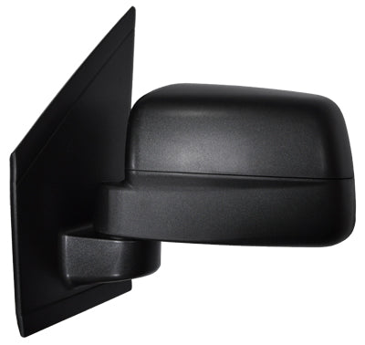 FORD TRANSIT CONNECT 2002-2013 Door Mirror Manual Black (Single Glass Type) Left Hand