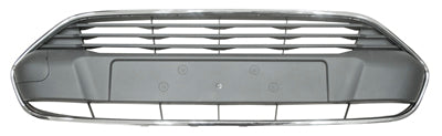 FORD TRANSIT CONNECT 2013- Front Bumper Grille With Chrome Moulding