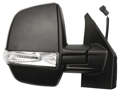 VAUXHALL COMBO MK III (D) 2012-2018 Door Mirror Electric Heated Black Twin Glass With Sensor Right Hand