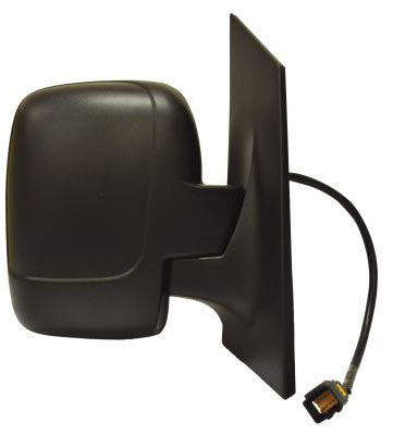 PEUGEOT PARTNER TEPEE 2008- MPV Door Mirror Electric Heated Black Single Glass Right Hand