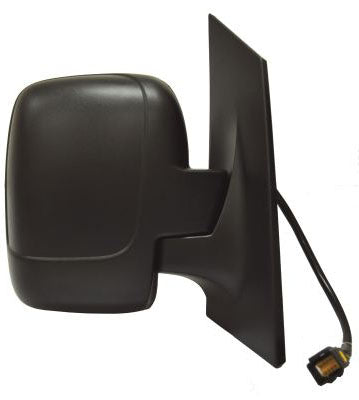 PEUGEOT EXPERT TEPEE 2007- MPV Door Mirror Electric Heated Black Power Fold Single Glass Right Hand