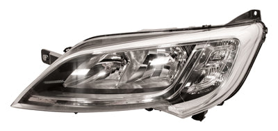 PEUGEOT BOXER 2006- PLATFORM/CHASSIS Headlight Chrome With Halogen DRL Left Hand