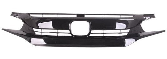 HONDA CIVIC X 2016- HATCHBACK Front Grille Black