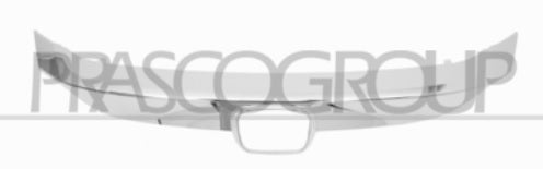 HONDA CIVIC X 2016- HATCHBACK Grille Moulding Chrome