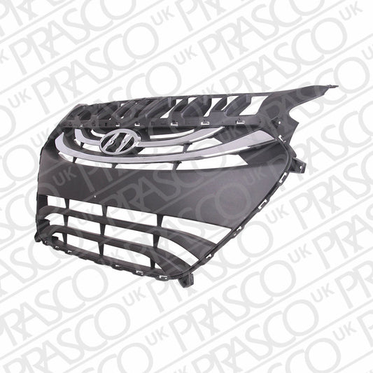 HYUNDAI I30 2011-2017 HATCHBACK Front Grille Black With Satin Moulding Style Model