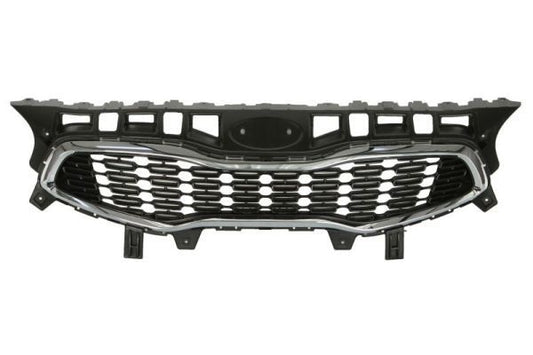 KIA CEE'D 2012-2018 HATCHBACK Front Grille Matt Black With Chrome Frame