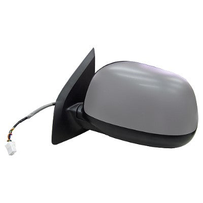 MITSUBISHI OUTLANDER II 2006-2012 MPV Door Mirror Electric Heated Power Fold Primed Left Hand