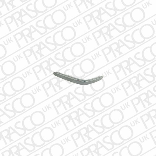 MERCEDES-BENZ C-CLASS 2000-2007 SALOON Front Bumper Moulding With Chrome Profile Left Hand Not Coupe