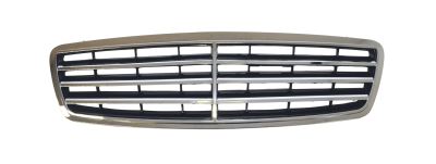 MERCEDES-BENZ C-CLASS 2000-2007 SALOON Grille Chrome/Black (Not Coupe Models)