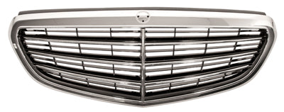 MERCEDES-BENZ E-CLASS 2009-2016 ESTATE Grille Black With Chrome Moulding (Elegance Models)