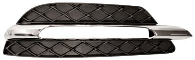 MERCEDES-BENZ C-CLASS 2007-2014 SALOON Front Bumper Grille Chrome / Black Right Hand