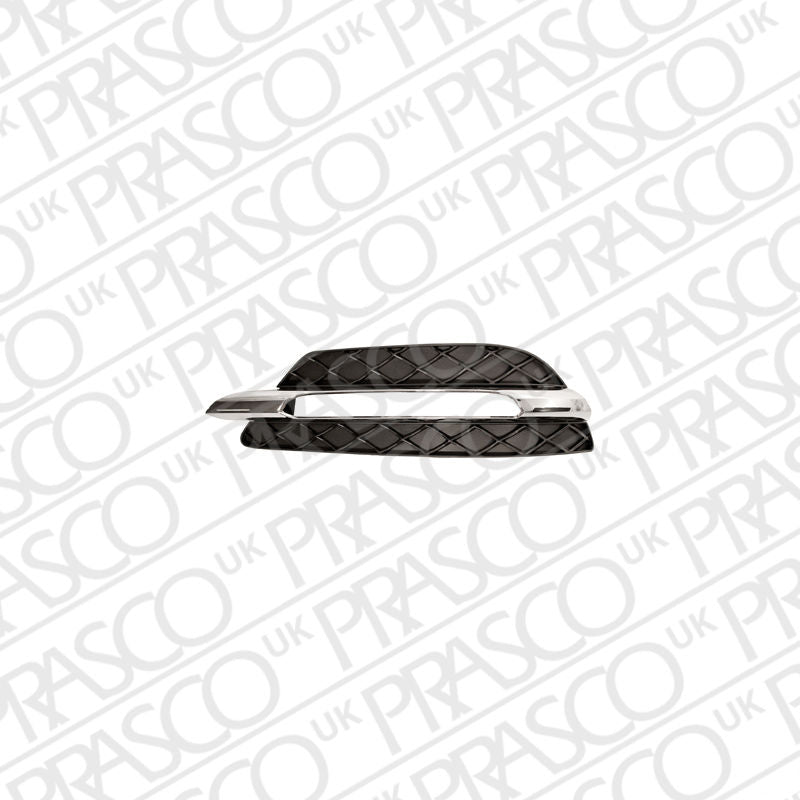 MERCEDES-BENZ C-CLASS 2007-2014 SALOON Front Bumper Grille Chrome / Black Left Hand