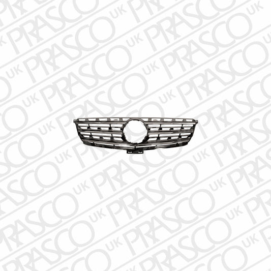 MERCEDES-BENZ M-CLASS 2011- MPV Grille Black With Chome Trim