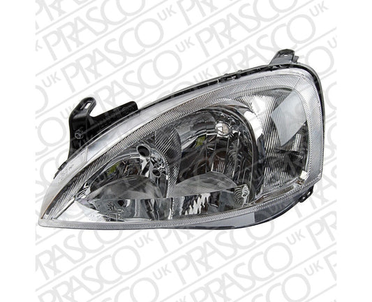 VAUXHALL CORSA MK II (C) 2000-2006 HATCHBACK Headlight Left Hand