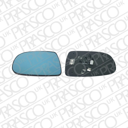 VAUXHALL CORSA MK II (C) 2000-2006 HATCHBACK Door Mirror Glass Blue Heated Convex Left Hand