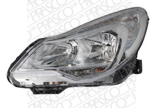 VAUXHALL CORSAVAN MK III (D) 2006-2014 BOX Headlight With Motor Silver Left Hand