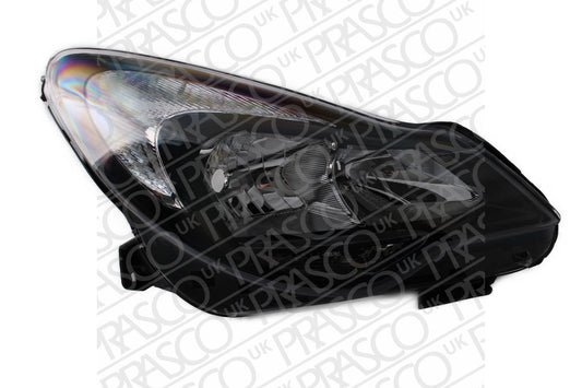 VAUXHALL CORSAVAN MK III (D) 2006-2014 BOX Headlight Black Right Hand