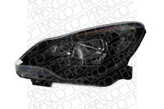 VAUXHALL CORSAVAN MK III (D) 2006-2014 BOX Headlight Black Left Hand