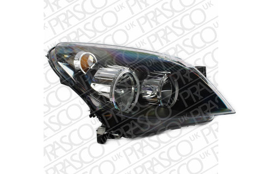 VAUXHALL ASTRAVAN MK V (H) 2006- Headlight Black Inner Electric With Built In Motor Right Hand