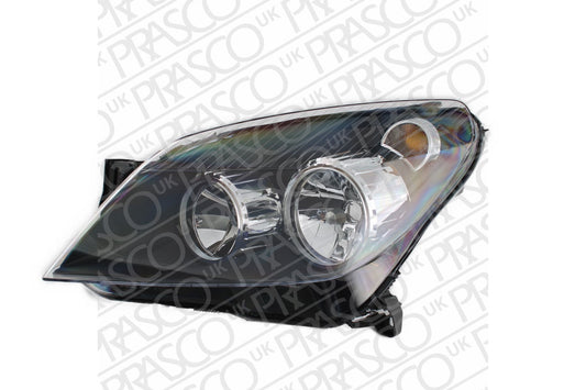 VAUXHALL ASTRAVAN MK V (H) 2006- Headlight Left Hand Black Inner W/Built In Motor