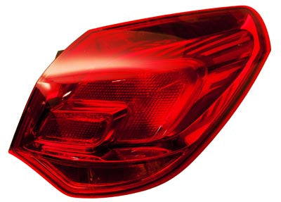 VAUXHALL ASTRA MK VI (J) 2009-2015 HATCHBACK Rear Light Outer Red Right Hand