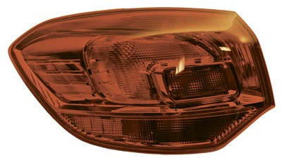 VAUXHALL ASTRA MK VI (J) 2010-2015 ESTATE Rear Light Outer Red (Estate Models) Left Hand