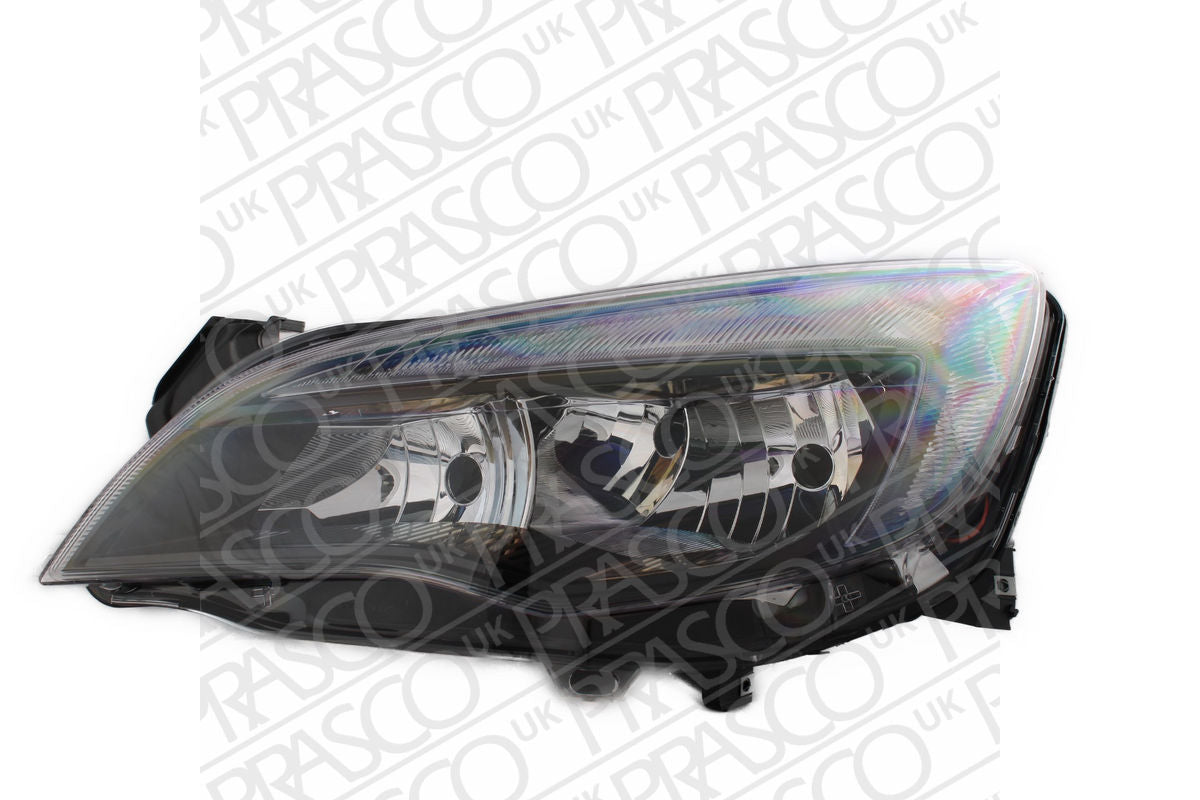 VAUXHALL ASTRA MK VI (J) 2009-2015 HATCHBACK Headlight Halogen Black Left Hand