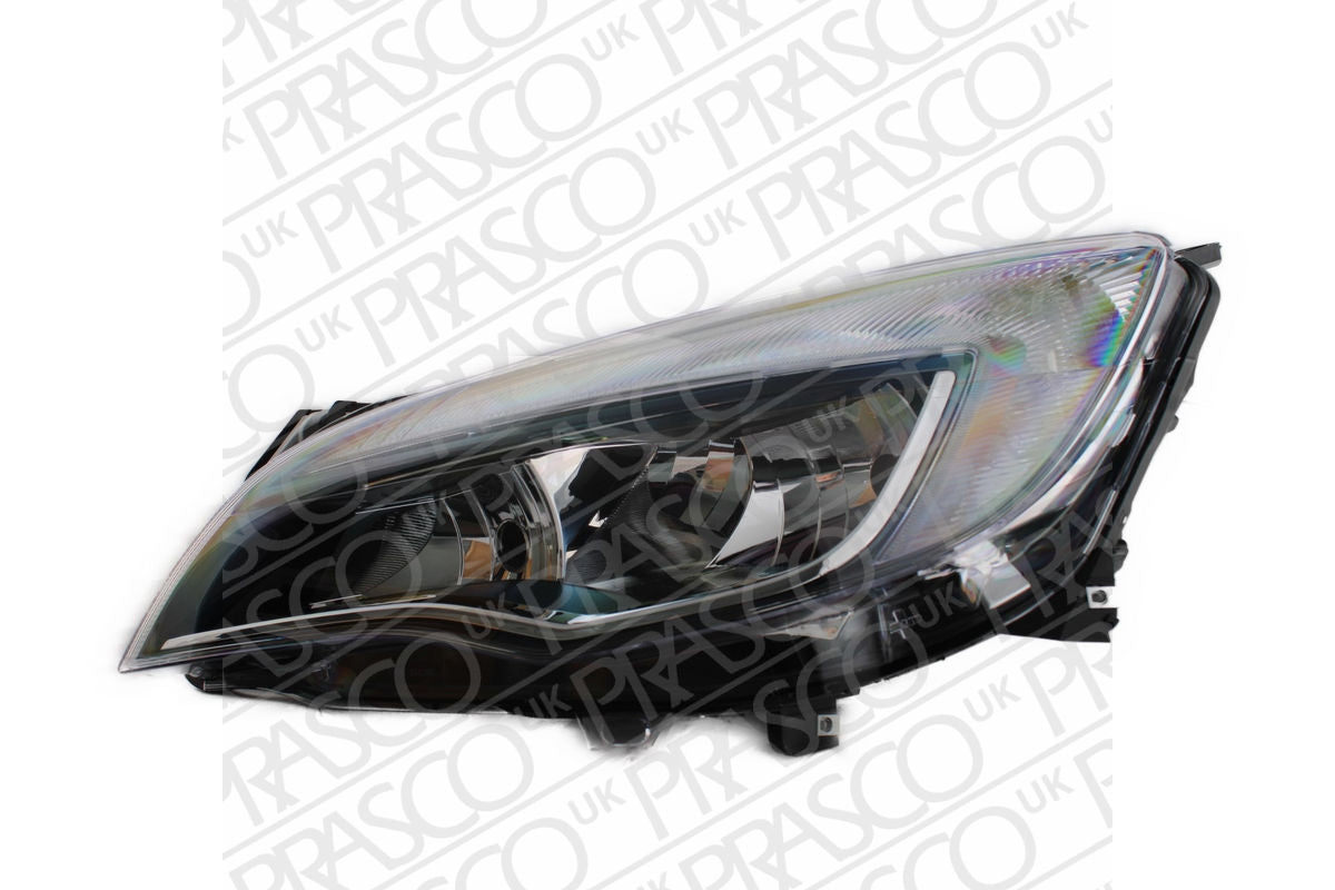 VAUXHALL ASTRA MK VI (J) 2009-2015 HATCHBACK Headlight Left Hand Black With Chrome Rim Sport/SRi/Sxi