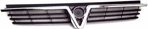 VAUXHALL VIVARO 2001-2014 Front Grille Black With Chrome Moulding