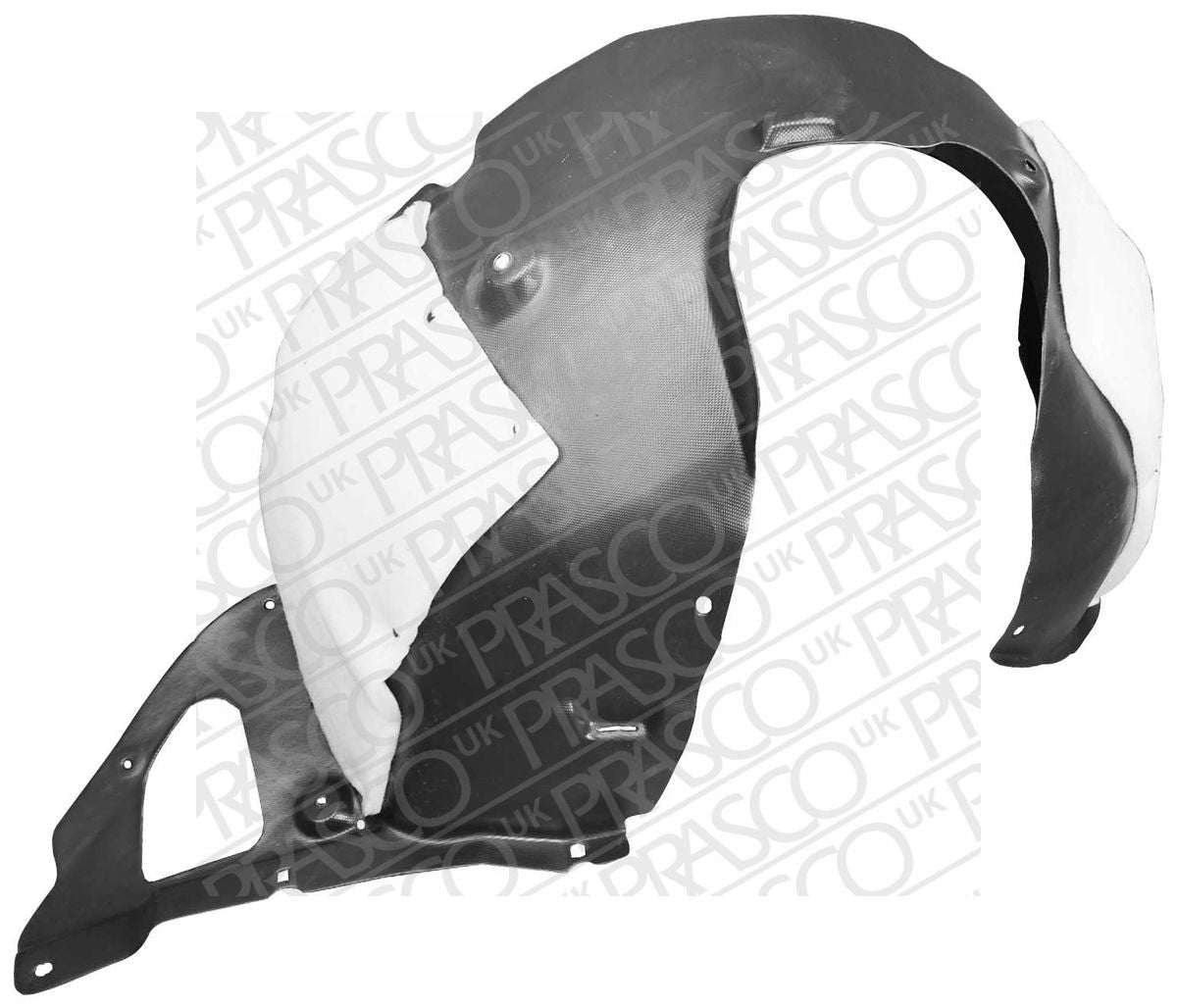 PEUGEOT 208 2012- HATCHBACK Front Splashguard / Archliner (Gt/Xy Models) W/Insulation Right Hand