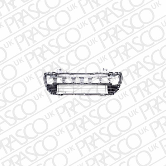 PEUGEOT 308 2007- HATCHBACK Front Bumper Grille Silver