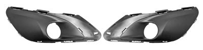 PEUGEOT 308 II 2013- HATCHBACK Front Bumper Grille Set With Fog Lamp Holes WIth Moulding Holes Allure Model