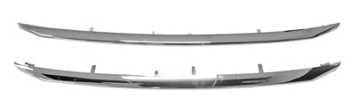 PEUGEOT 2008 2013- ESTATE Front Grille Moulding Set Chrome (2pc)