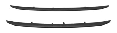 PEUGEOT 2008 2013- ESTATE Front Grille Moulding Set Black (2pc)