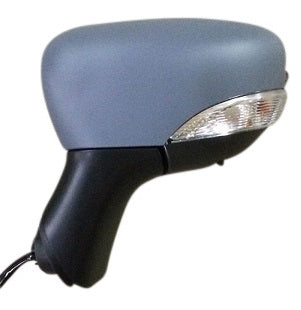 RENAULT CAPTUR 2013- Door Mirror Electric Heated Primed Power Fold With Side Repeater Left Hand