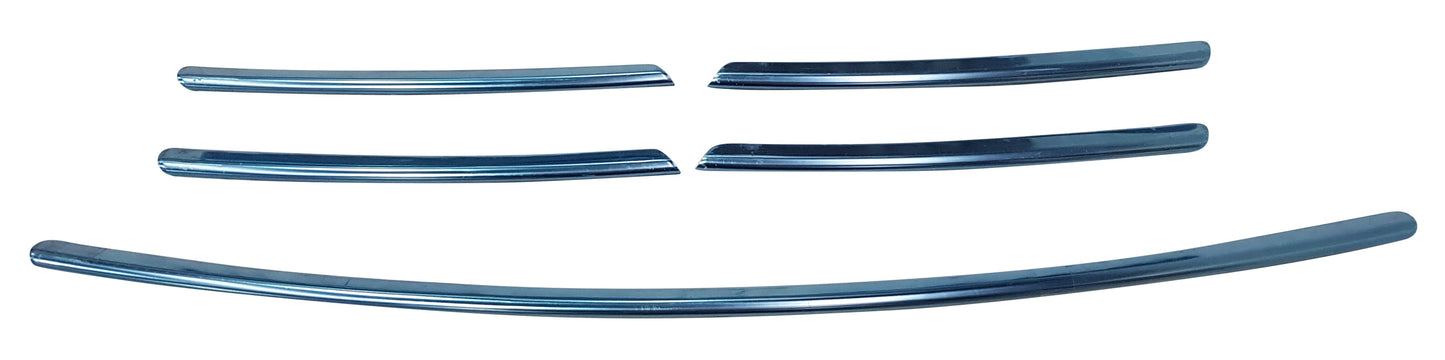 RENAULT TRAFIC III 2014- BOX Front Grille Moulding Set Chrome Sport