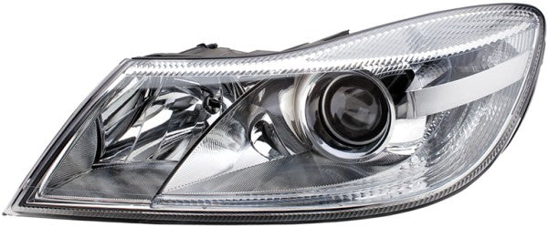 SKODA OCTAVIA 2004-2013 HATCHBACK Headlight Left Hand W/Motor