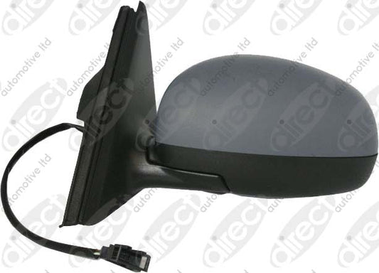 SKODA FABIA II 2006-2014 HATCHBACK Door Mirror Electric Primed Right Hand