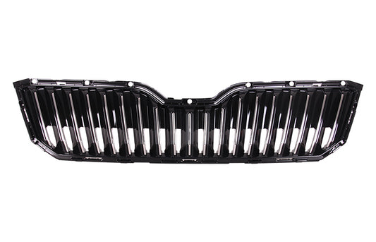 SKODA SUPERB III 2015- HATCHBACK Front Grille Painted Black