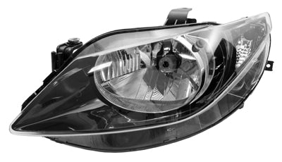 SEAT IBIZA V 2008-2017 SPORTCOUPE Headlight Electric Single Lens Left Hand