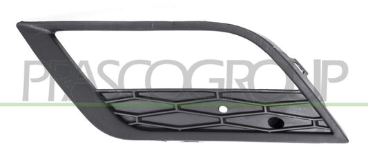 SEAT LEON 2012- HATCHBACK Front Bumper Grille With Hole Black Left Hand