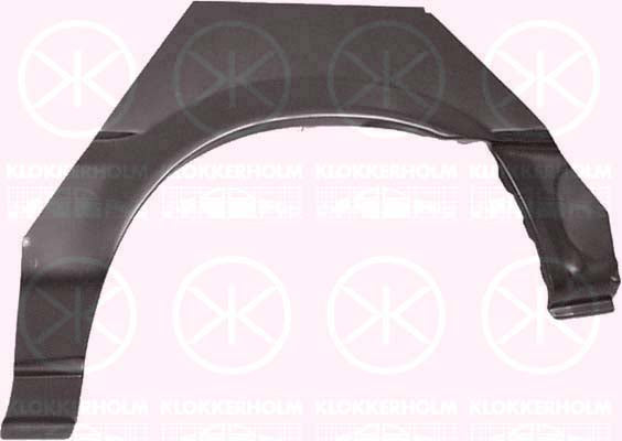 TOYOTA COROLLA 1987-1995 LIFTBACK Rear Wheel Arch 3-Drh/B Right Hand