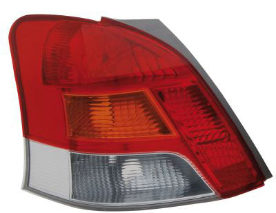 TOYOTA YARIS 2005-2010 HATCHBACK Rear Light LED Left Hand Without Circuit Board With Amber Indicator